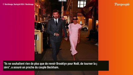 Victoria et David Beckham mettent toutes les chances de leur côté pour faire la paix avec leur fils Brooklyn