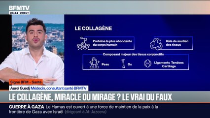 SIGNÉ BFM - Le collagène est-il vraiment efficace?