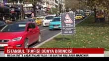 İstanbul trafiği dünya birincisi oldu