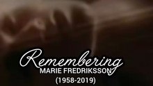 Remembering Marie Fredriksson (1958-2019)