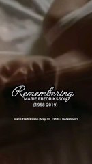 Remembering Marie Fredriksson (1958-2019)
