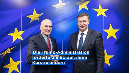 "Europa darf seine Identität nicht verlieren", US-Botschafter Puzder im Euronews-Interview