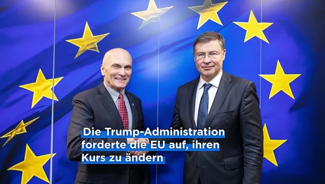 Europa darf seine Identität nicht verlieren , US-Botschafter Puzder im Euronews-Interview
