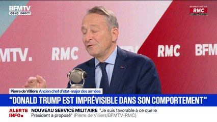 "Ce n'est pas une surprise que les Américains basculent vers le Pacifique", déclare Pierre de Villiers, ancien chef d'état-major des armées