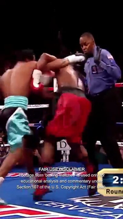 Shane Mosley ROCKS Mayweather with a SURPRISE straight PUNCH!