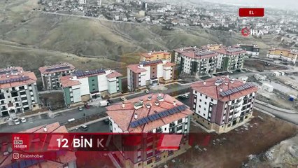 Asrın inşasında Elazığ'da 12 bin konut yapıldı
