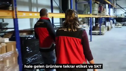 Son kullanma tarihi geçmiş ürünlerin tarihini değiştirirken yakalandılar