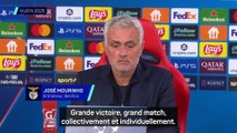 Mourinho encense son équipe après la victoire face à Naples