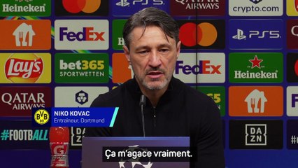 Kovac très agacé : "Un manque d'intelligence"