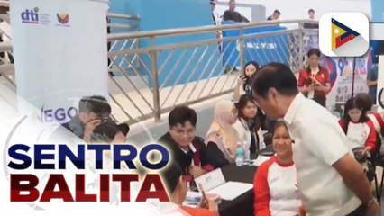 Higit 16,000 trabaho, alok sa job fair sa Pasay City na pinuntahan ni PBBM; Skills E-Hub para sa upskilling, highlight din ng aktibidad | ulat ni Kenneth Paciente
