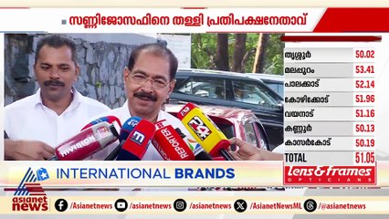 സണ്ണി ജോസഫിനെ തള്ളി പ്രതിപക്ഷ നേതാവ്; പരാതി രാഷ്ട്രീയ പ്രേരിതമല്ലെന്നും വി.ഡി.സതീശൻ