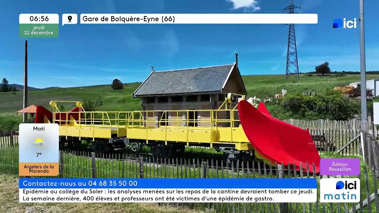 11/12/2025 - ici matin par ici Roussillon en vidéo