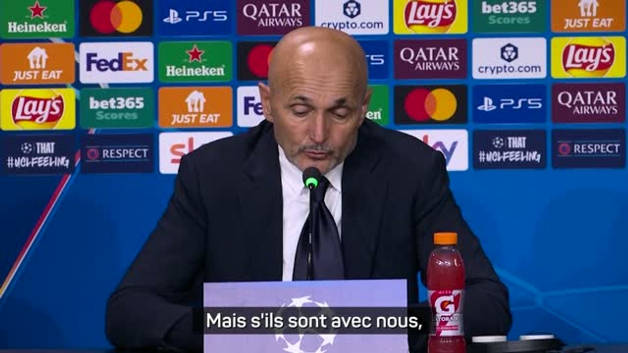Juventus - Spalletti : "Quand les tifosi sont avec nous, ils nous donnent un véritable coup de pouce"