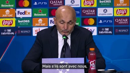 Juventus - Spalletti : "Quand les tifosi sont avec nous, ils nous donnent un véritable coup de pouce"