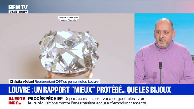 Louvre: 200 agents se sont prononcés en faveur d'une grève , explique Christian Galani, représentant CGT du personnel du musée