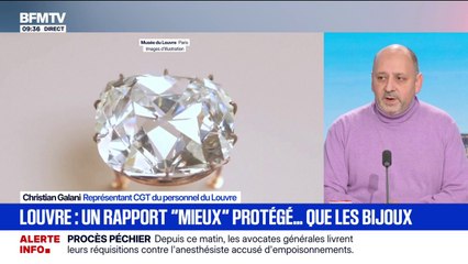 Louvre: "200 agents se sont prononcés en faveur d'une grève", explique Christian Galani, représentant CGT du personnel du musée