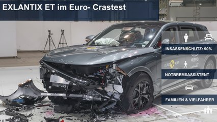 Elektro-SUV EXLANTIX ET: Euro-NCAP Bewertung im Detail