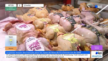 Repas de Noël : "on risque de jeter trois kilos d'aliments par ménage", alerte la chambre de consommation d'Alsace