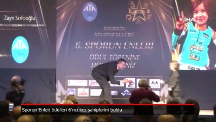 Sporun Enleri ödülleri 6'ncı kez sahiplerini buldu