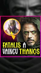 Fatalis a vaincu Thanos #marvel #mcu #thanos #fatalis #doom