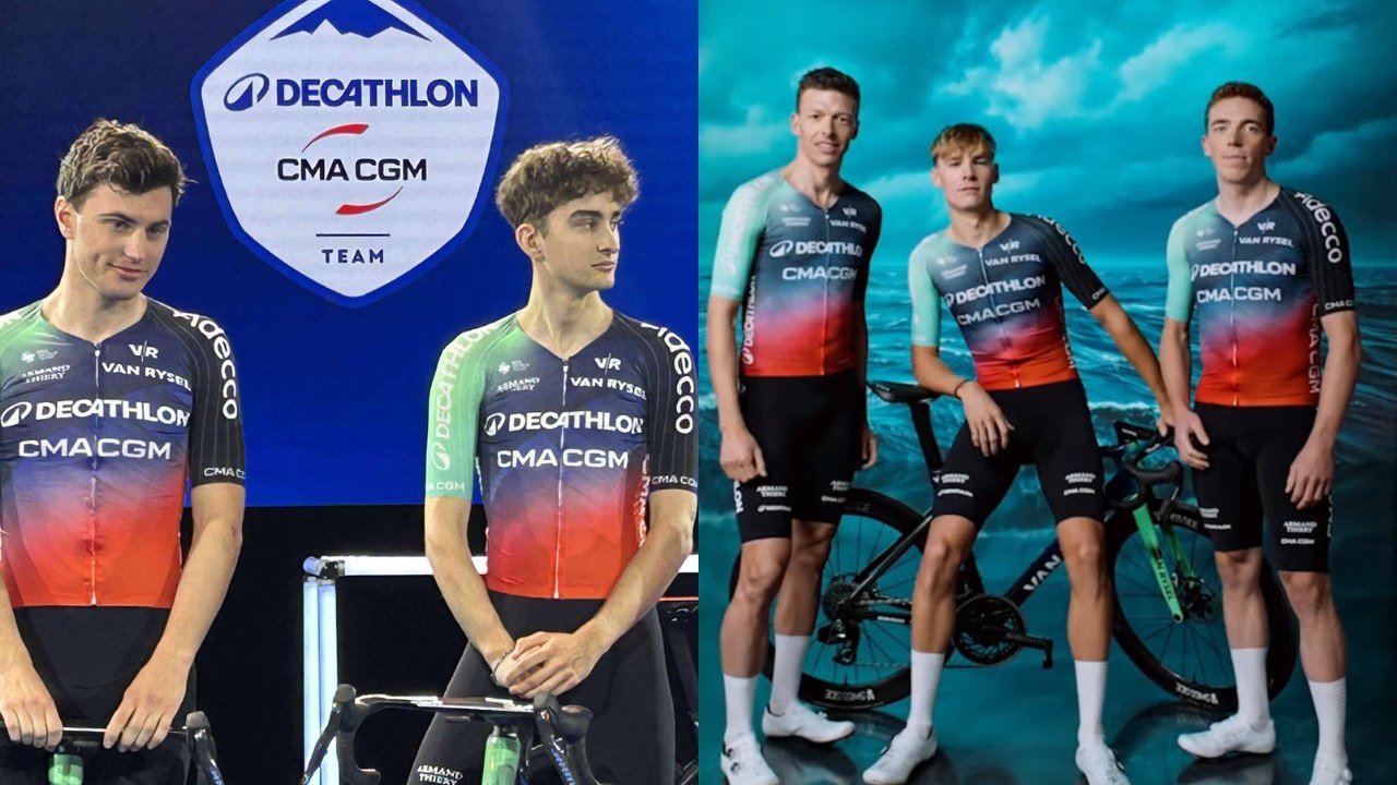 Cyclisme – Route – Voici la présentation du nouveau vélo et du nouveau maillot de la formation Decathlon CMA CGM