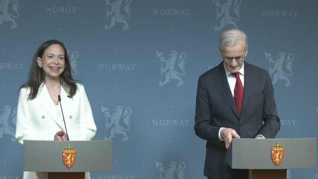DISCURSO COMPLETO de MARIA CORINA MACHADO en su REAPARICIÓN en OSLO