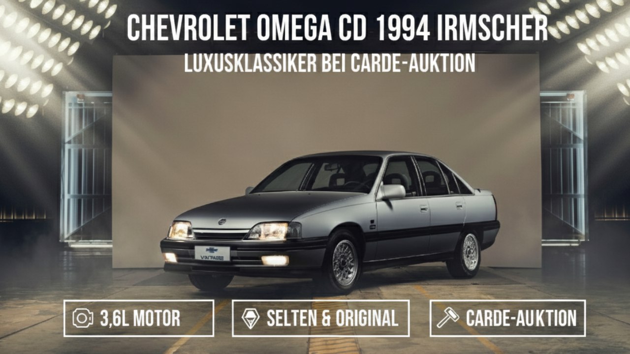 Chevrolet Vintage: Omega 1994 Irmscher als Top-Highlight der Auktion
