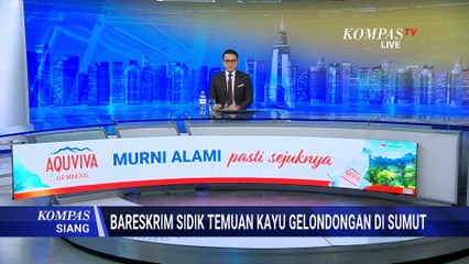 Gelondongan Kayu Berserakan Usai Banjir Tapsel, Bareskrim Mulai Telusuri Dugaan Ilegal Logging