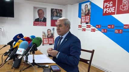 Dimite el presidente de la Diputación de Lugo, el socialista José Tomé, sin dejar el acta ni la alcaldía