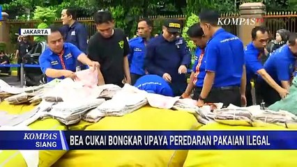 Bea Cukai Sita 3 Kontainer Barang Ilegal di Sunda Kelapa | KOMPAS SIANG