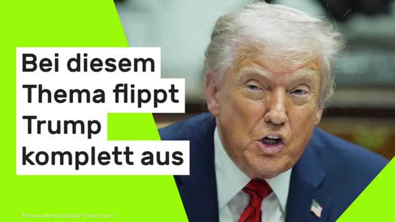 Donald Trump: Seine Wut ist grenzenlos - bei diesem Thema flippt der US-Präsident komplett aus