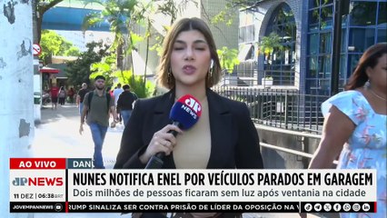 Nunes notifica Enel por veículos parados em garagem em SP