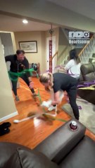 Christmas Unwrapping Game Turns Into Festive Chaos and Laughter!|| Heartsome 💖