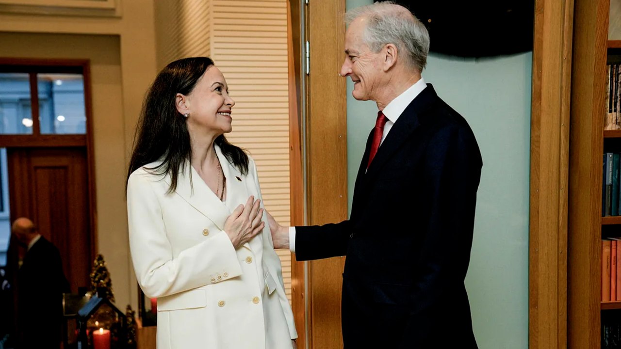 María Corina Machado, "muy esperanzada" con el futuro de su país: "Venezuela será libre de nuevo"