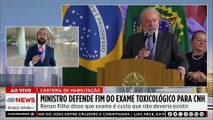 Ministro dos Transportes defende fim de exame toxicológico para CNH