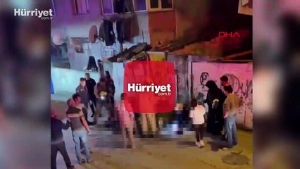 Pendik'te 2 katlı binanın giriş katında yangın! Yürek yakan görüntüler ortaya çıktı