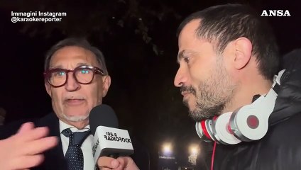 Il presidente del Senato La Russa ad Atreju canta "Goganga" di Giorgio Gaber