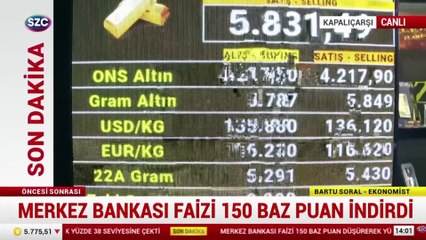 Merkez Bankası yılın son faiz kararını açıkladı