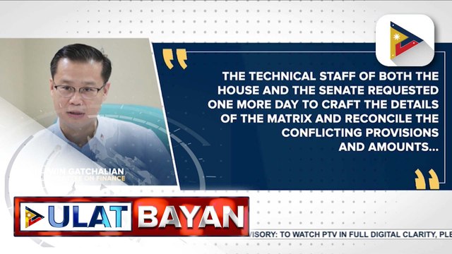 Deliberasyon ng Bicameral Conference Committee sa panukalang 2026 national budget, iniurong sa Sabado