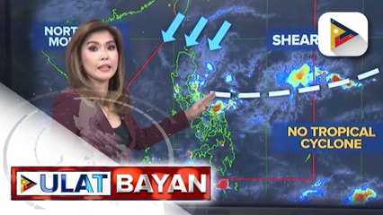 Ilang bahagi ng bansa, patuloy na makararamdam ng bahagyang pag-ulan | ulat ni Ice Martinez