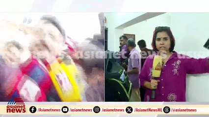 ഇനി പാലക്കാടുണ്ടാവും; MLA ഓഫീസിൽ രാഹുൽ മാങ്കൂട്ടത്തിലിന് സ്വീകരണം