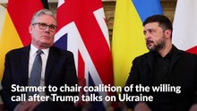 Prime Minister to chair talks on Ukraine with allies from coalition of willing