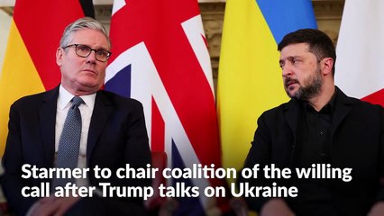 Prime Minister to chair talks on Ukraine with allies from coalition of willing