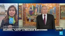 Informe desde Kiev: las condiciones de Zelenski para realizar elecciones en Ucrania