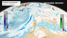 Frente fria chega amanhã, dia 12, a Portugal