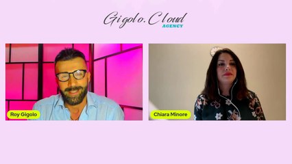 Roy presenta Chiara Minore autrice del libro Amo un Gigolò