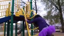 Joker Sister vs Twin Joker Brothers - Playground Fun! Real Life Superhero Movie