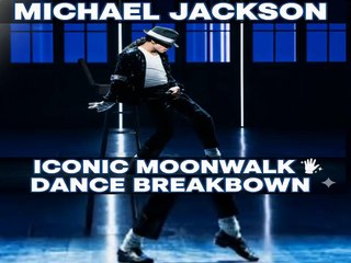 Michael Jackson 🌟🕺 Iconic Moonwalk 😱🔥 Dance Breakdown 🎶✨