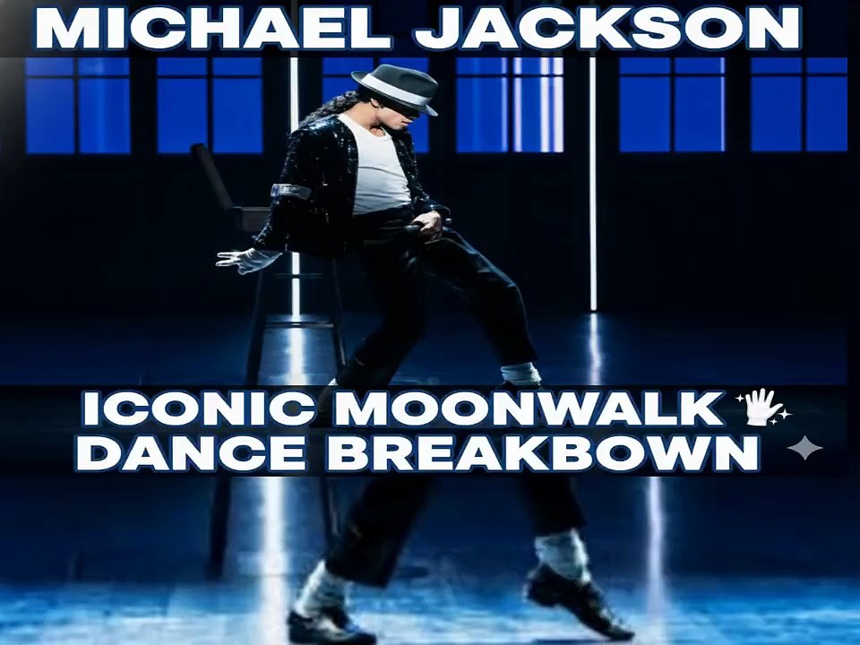 Michael Jackson 🌟🕺 Iconic Moonwalk 😱🔥 Dance Breakdown 🎶✨