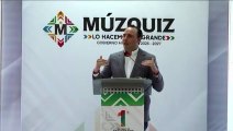 El gobernador de Coahuila, Manolo Jiménez Salinas en Múzquiz